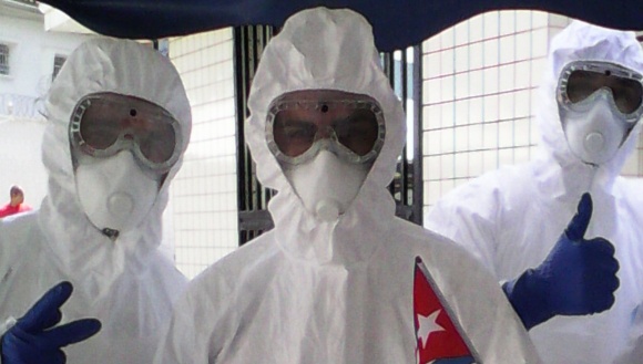 Destacan papel de Cuba frente al ébola